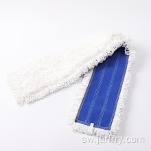 White microfiber kitanzi mop